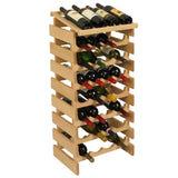 32 Bottle Dakota Wine Rack with Display Top 104583