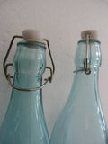 12 PC Decorative Glass Bottle Dispenser Italian Bottle