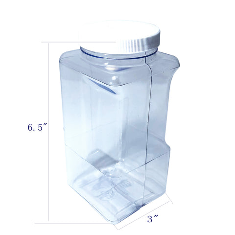 27oz PVC Hand Grip Shapes Jar   90pk 106082