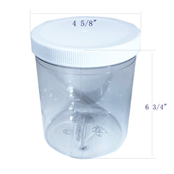 60oz PVC Hand Grip Shapes Jar   24pk 106085