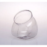 19oz PVC Flattened Globes Jar   80pk 106095