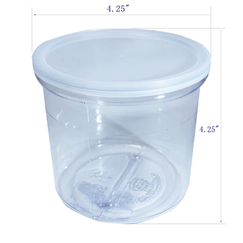 34oz PVC Tubs L Series Jar   36pk 106101