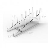 Display, Large Multiple Plate Acrylic Rack Holder 10748