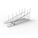Display, Large Multiple Plate Acrylic Rack Holder 10748