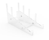 Display, Medium Multiple Plate Acrylic Rack Display Holder 10749