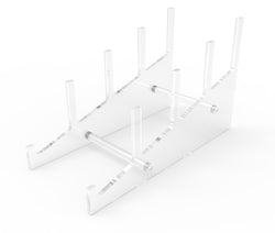 Display, Medium Multiple Plate Acrylic Rack Display Holder 10749