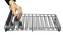 Metal Wire Nail Polish Bottle Tabletop Countertop Display Rack 10808a