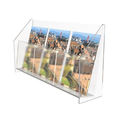 4 X 6 Post Card Greeting Card Notebook Display Slot width 4.3 Clear Countertop