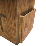 Box, Church Collection Donation Charity w/ Cross 7.5W x 7.5H x 9-7/8 D 10885