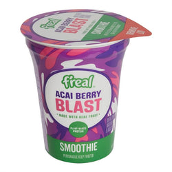 f'real Blend and Go Acai Berry Blast Smoothie 8 fl. oz. - 12 Pieces WS-108FRE80116
