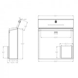 Metal Collection Box Suggestion Box Donation Charity Box Fundraising Box