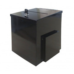 Box, Metal Donation Suggestion Charity Fundraising 8.4x8.0x9.5