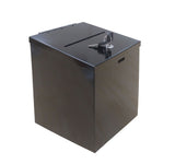 Box, Red Metal Donation Suggestion 9 x 9 x 9 10918