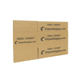 20PK 10X6X4" Shipping Box Cardboard Singlewall BF150 Mail Packaging E-Commerce 10X6X4-20PK