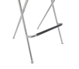 Chair, Folding Bistro Bar Stool Wood / Metal Two Pack 11036