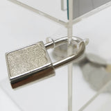 Small Acrylic Plexiglass Clear Donation Tip Offering Charity Fundraising Box