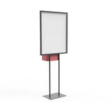 Poster Stand Social Distane Donation Charity Fundraising Box Collection Tithing