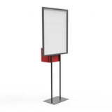 Poster Stand Social Distane Donation Charity Fundraising Box Collection Tithing