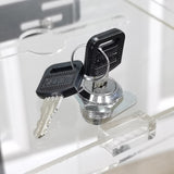 Metal Tube Stand Metal Base Ballot Box Stand Donation Box Suggestion Box Stand 11065