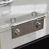 Black Metal Donation Box Floor Stand Lobby Foyer Tithes & Offering Suggestion 11065+11460