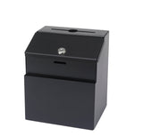 Metal Donation Suggestion Rent Check Box Tithe Prayer Collection Cash Key Drop 11118 COPPER+11460 2
