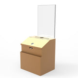 Metal Donation Suggestion Rent Check Box Tithe Prayer Collection Cash Key Drop 11118 COPPER+11460 2