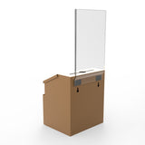 Metal Donation Suggestion Rent Check Box Tithe Prayer Collection Cash Key Drop 11118 COPPER+11460 2