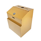 Metal Donation Suggestion Rent Check Box Tithe Prayer Collection Cash Key Drop 11118 COPPER+11460 2