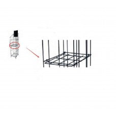 Shelf for Bulk Newspaper Magazine Metal Wire Rack Stand 1112 912SHELF
