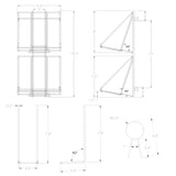 Display, DVD Book CD Spinner Rack 1113 BK28