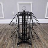 Display, DVD Book CD Spinner Rack 1113 BK28