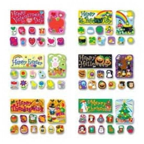Carson Dellosa? Holidays Bulletin Board Set, 72 Pieces/Set 1119234