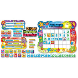 Trend? Star Calendar Bulletin Board Set, 26 x 31, 165 Pcs/Set 1119253