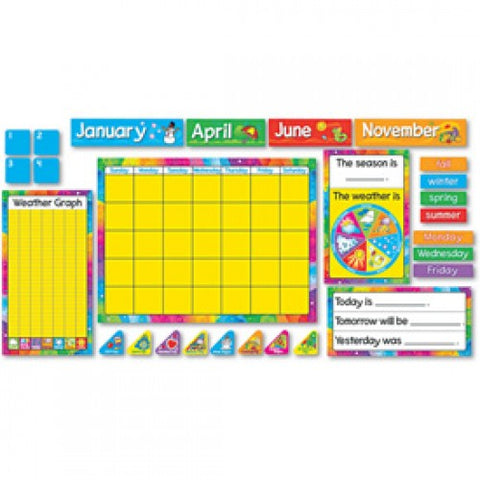 TREND? Year Around Calendar Bulletin Board Set, 22 x 17 1119254