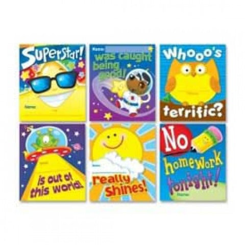 Carson Dellosa? Award Coupon Set, 3 x 5, Assorted, 6/Pack 1119257