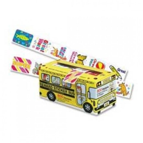 Pacon? School Bus Stickers, 1 x 1 1/4, 800 Stickers/Pack 1119260