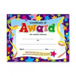 Trend? Certificate of Award, Ready To Frame, 8 1/2 x 25, 30/Pack 1119265