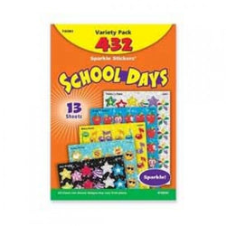 Trend? School Days Stickers, Acid Free, Nontoxic, 432 Stickers/Pack 1119276