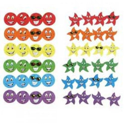Trend? Smiles & Stars Stinky Stickers Variety Pack, 648 Stickers/Pack 1119279