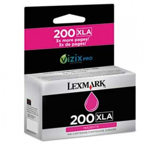 Lexmark? 14L0199 High Yield 200XLA Ink, 1600 Page Yield, Magenta 1119291