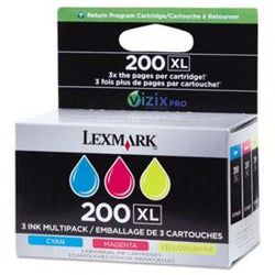 Lexmark? 14L0269 (200XL) High Yield Ink, Cyan, Magenta, Yellow, 3/Pk 1119293