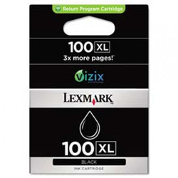 Lexmark? 14N1068 (100XL) High Yield Ink, 510 Page Yield, Black 1119301