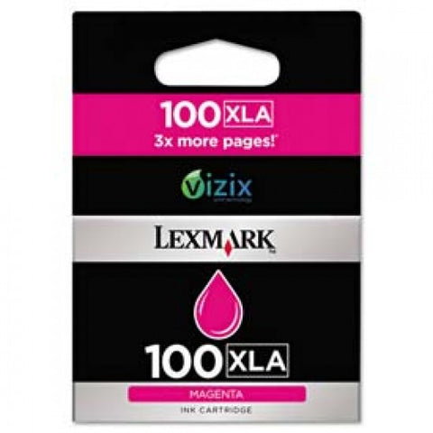 Lexmark? 14N1094 (100XLA) Extra High Yield Ink, Magenta 1119306