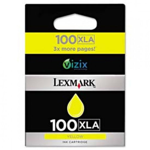 Lexmark? 14N1095 (100XLA) Extra High Yield Ink, Yellow 1119307