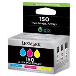 Lexmark? 150 Ink Cartridge 14N1805, Cyan/Magenta/Yellow, 3/Pack 1119316