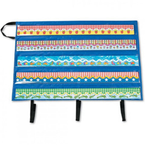 Pacon? Behavioral Pocket Chart, 35 Pockets, 18 1/2 x 21, Blue 1119345