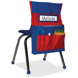 Carson Dellosa Publishing Border Storage Pocket Chart, Blue/Clear, 41 x 24 1/2