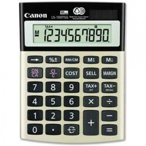 Canon? LS100TS Portable Desktop Business Calculator, 10 Digit LCD 1119378