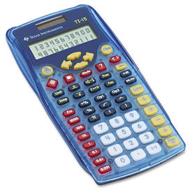 Texas Instruments TI 15 Explorer Elementary Calculator 1119416