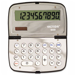 Victor? 909 Handheld Compact Calculator, 10 Digit LCD 1119421
